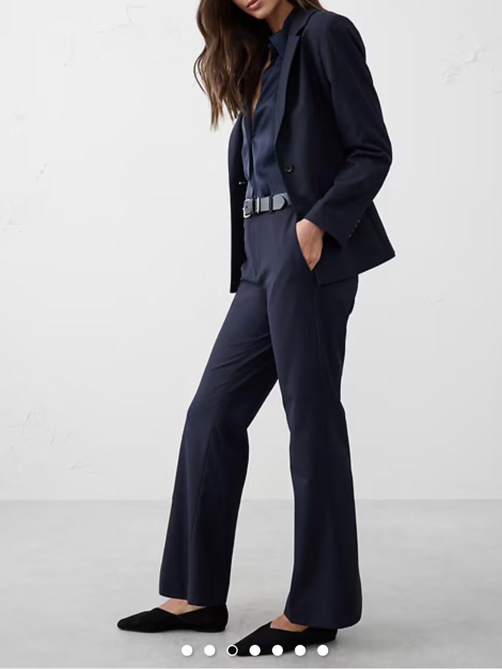 Banana Republic Bootcut High-Rise Sculpted Trouser